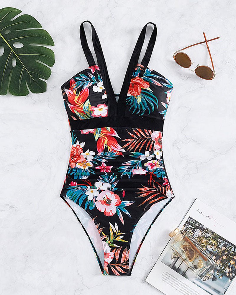 Nessa | Floraler Charme Badeanzug