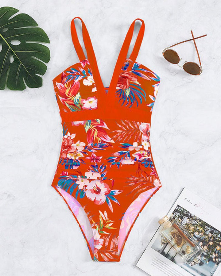 Nessa | Floraler Charme Badeanzug