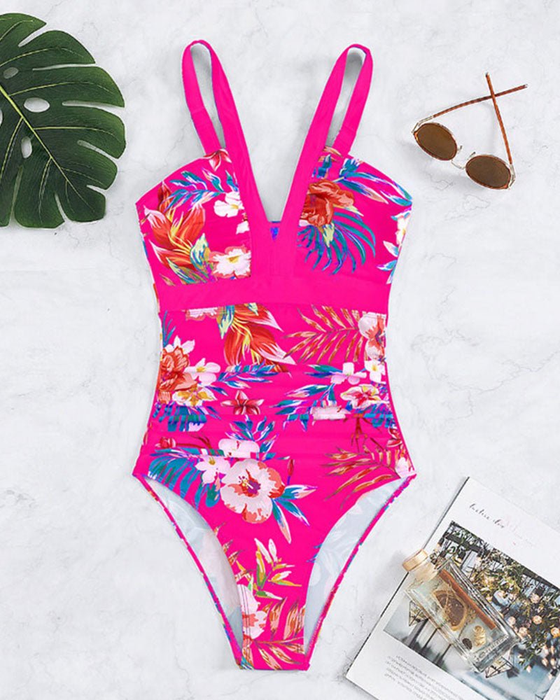 Nessa | Floraler Charme Badeanzug