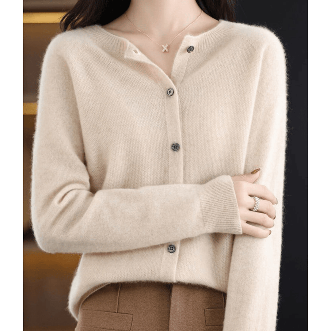 Marley | Raffinierte Zeitlose Strickjacke