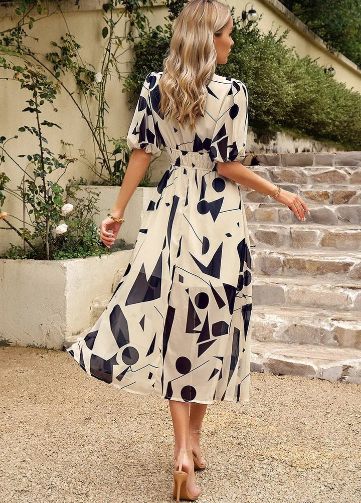 Allison | Elegantes Blumenkleid