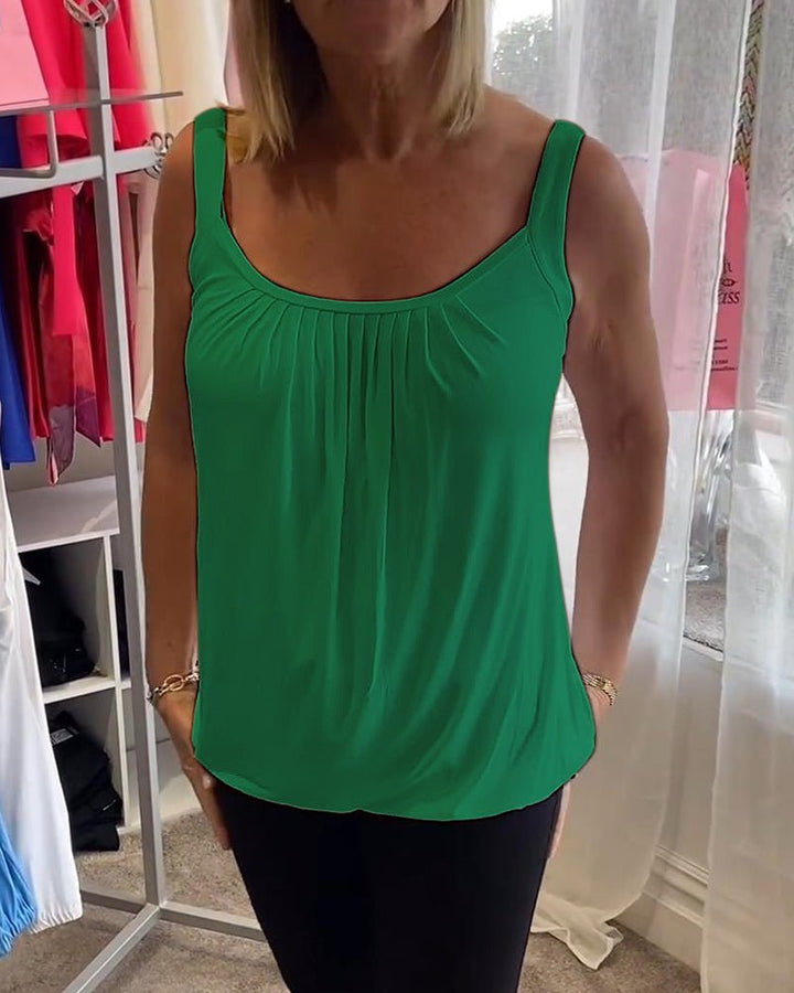 Vangie | Elegantes Plissee-Top