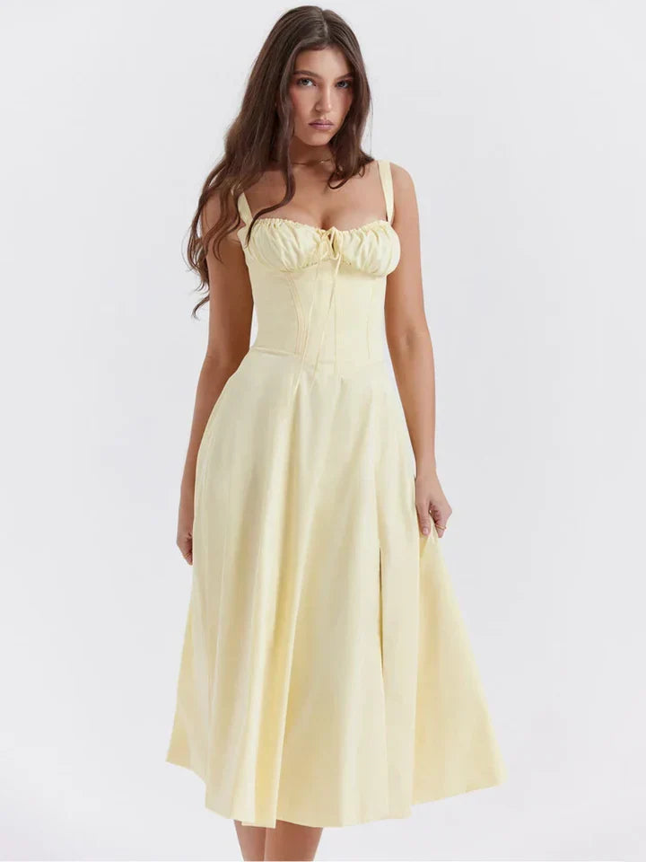 Vera™ | Romantisches Korsett-Midikleid