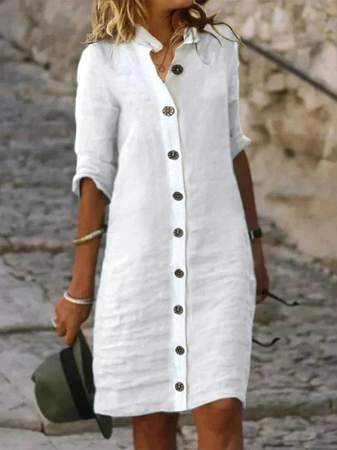 Avera | Luftiges Komfort-Hemdblusenkleid