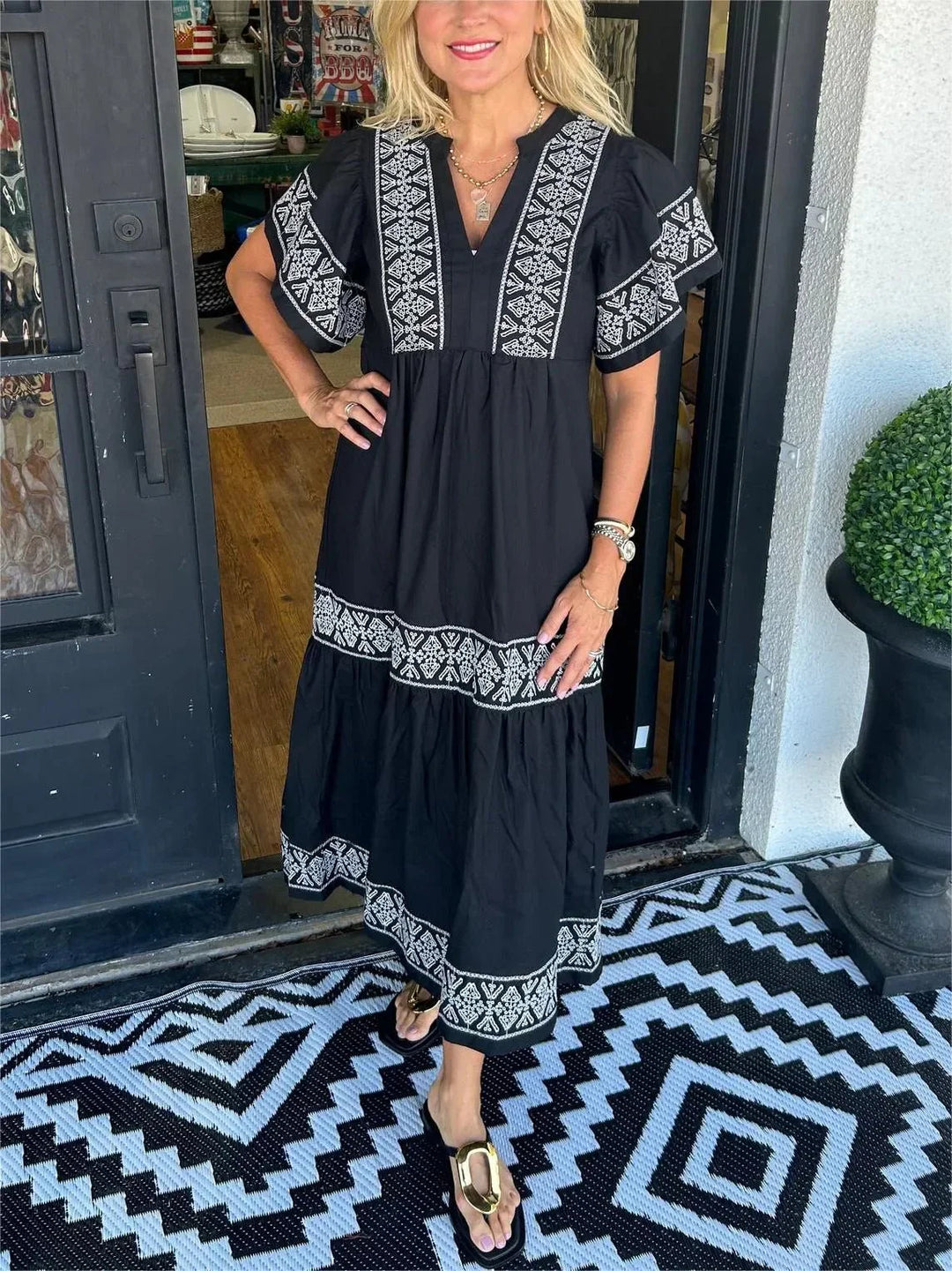 Sierra | Boho-Maxi-Robe