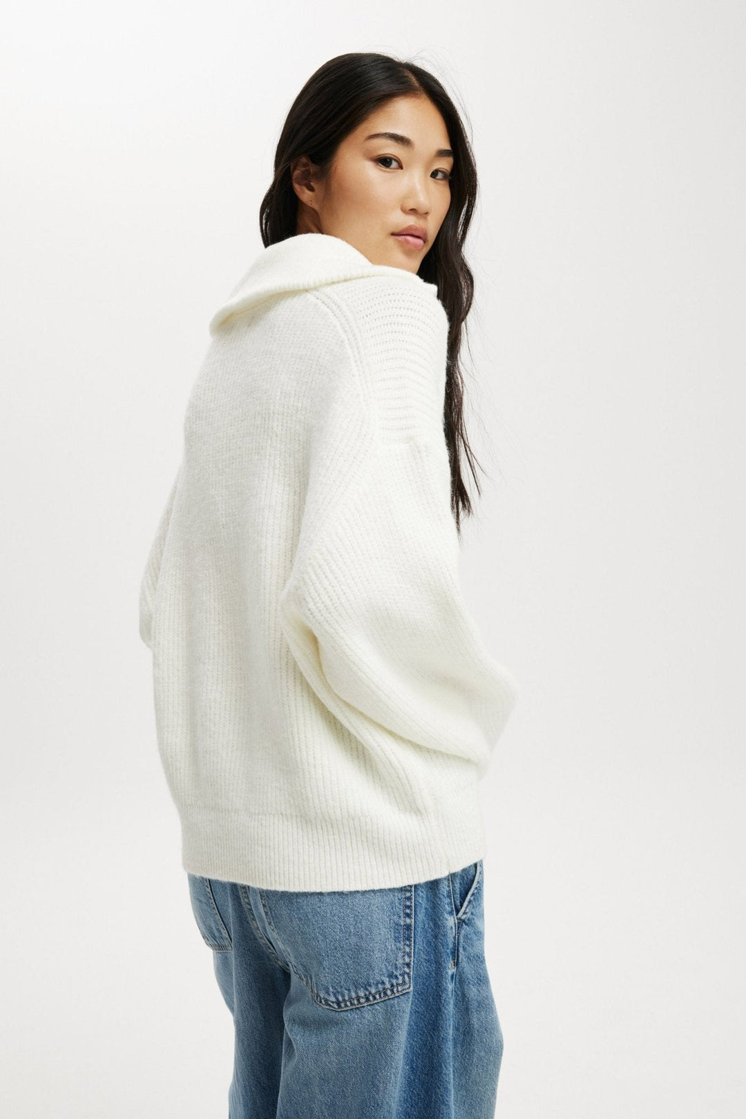 Felicia | Luxuriöser Halbzip-Pullover