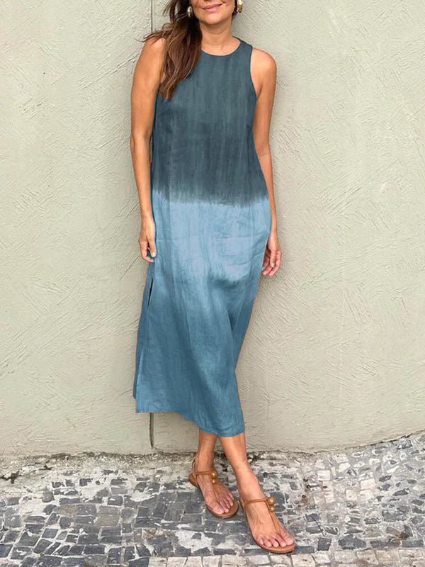 Selia | Treibholz-Farbverlauf-Kleid