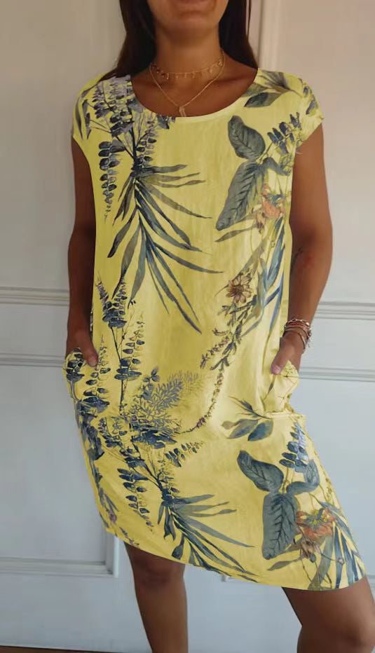 Sunniva | Leinwand-Charme-Kleid