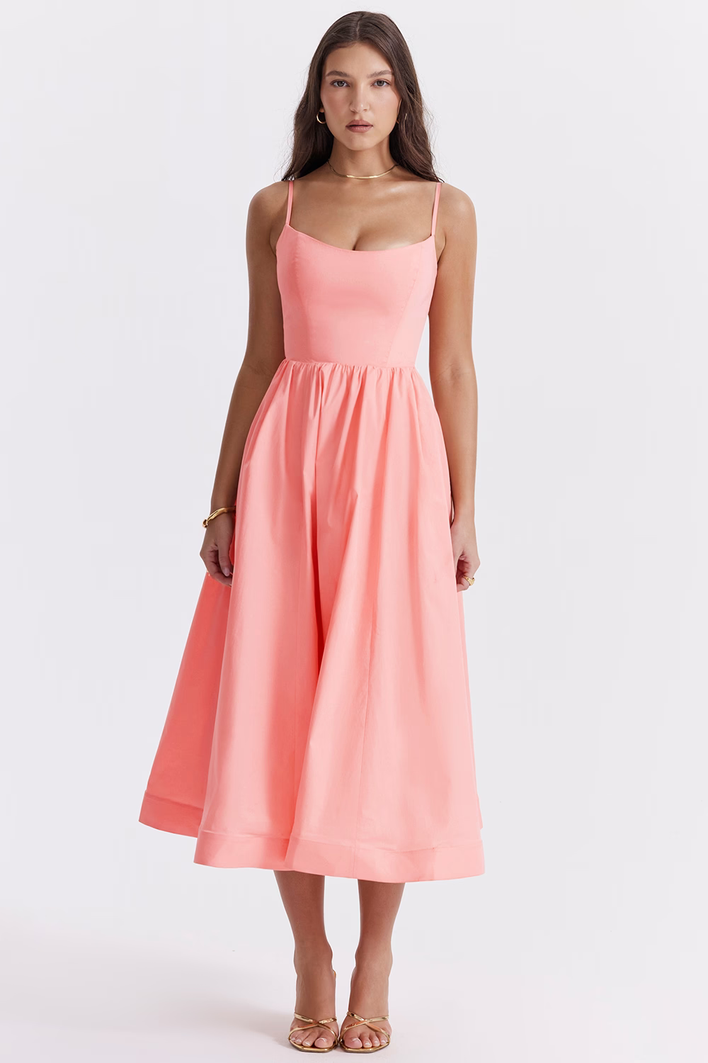 Elle™ | Elegantes Korsett-Midikleid