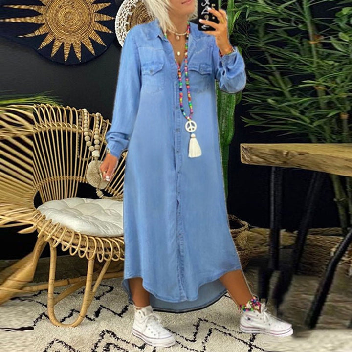 Eden | Bequemes Jeanskleid