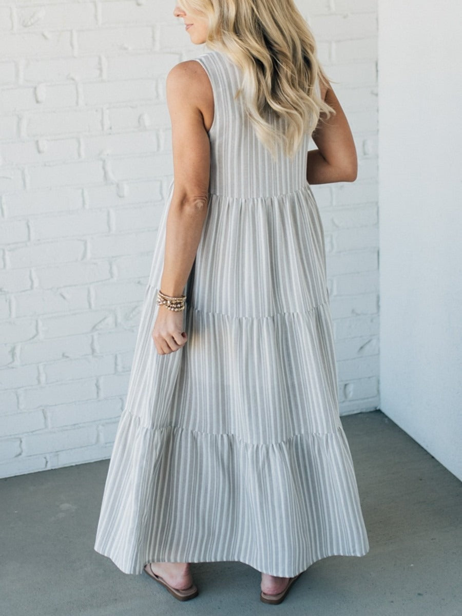 Gisela | Küstenstreifen-Kleid