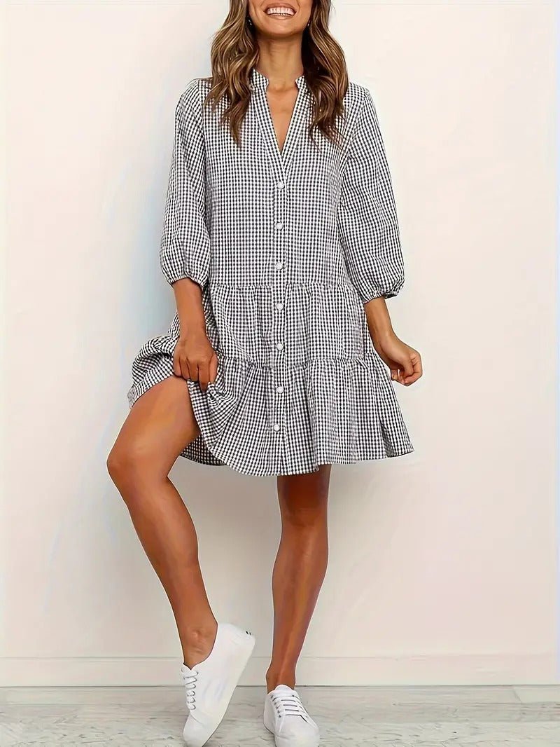 Calio | Gingham-Traumkleid