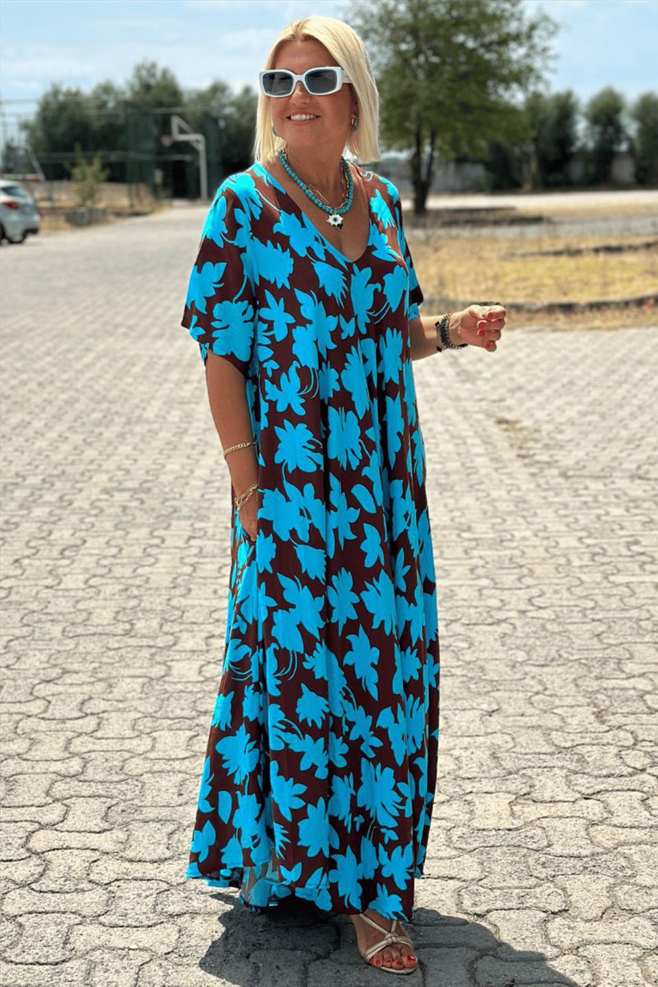 Rosabel | Anmutiges Fließendes Kleid