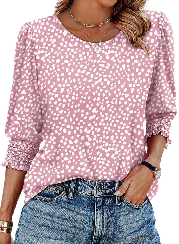 Merah | Leichte Raffinierte Bluse