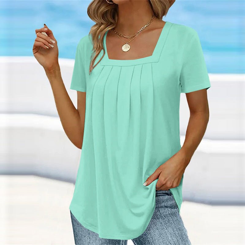 Coral | Plisseebluse