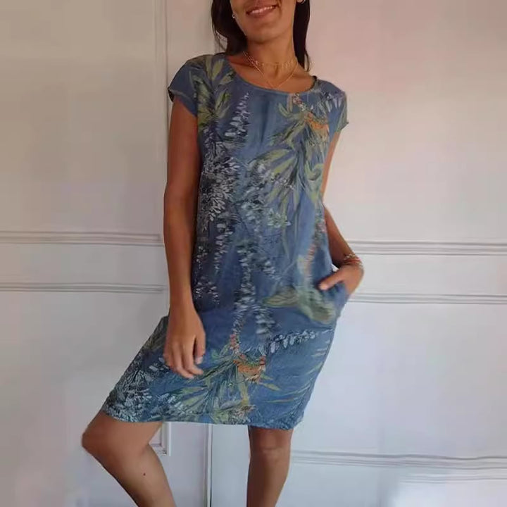 Sunniva | Leinwand-Charme-Kleid