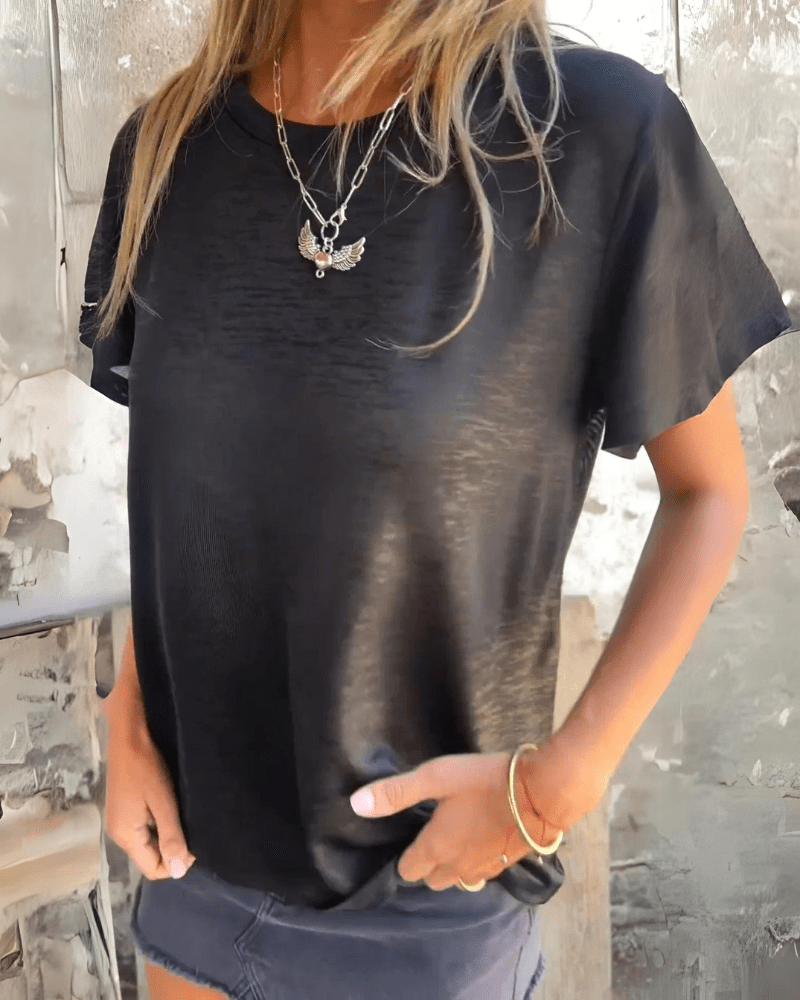 Melanie | Elegantes Ärmel-T-Shirt