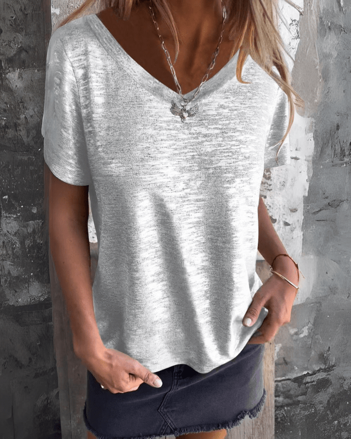 Melanie | Elegantes Ärmel-T-Shirt