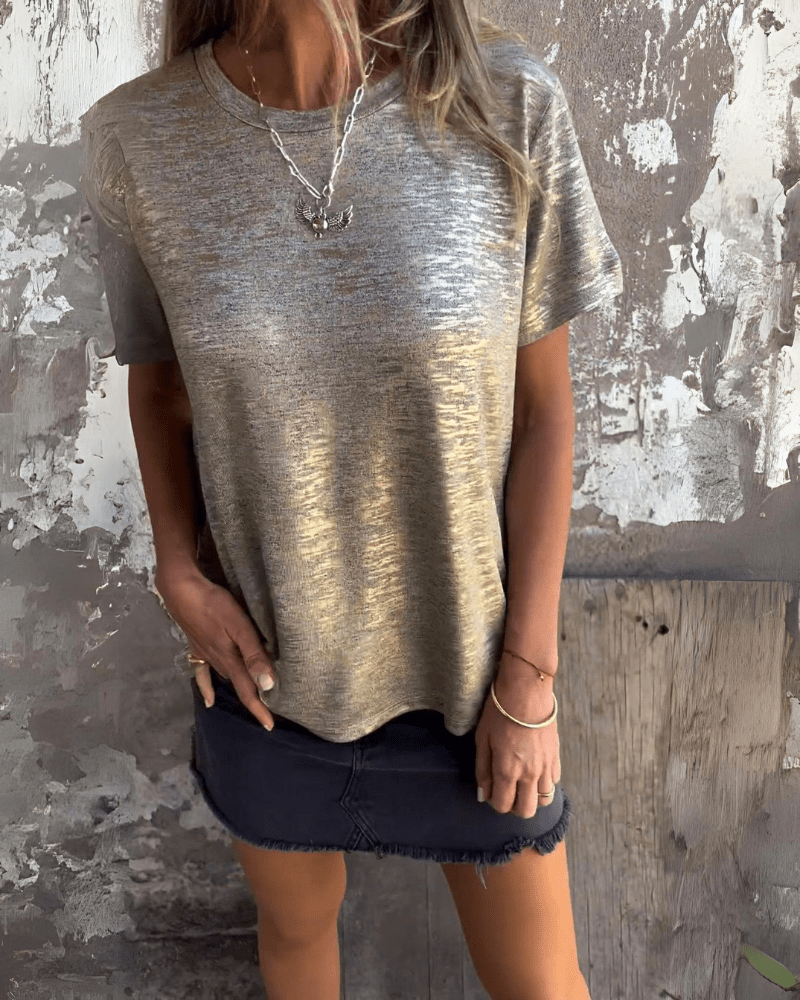 Melanie | Elegantes Ärmel-T-Shirt