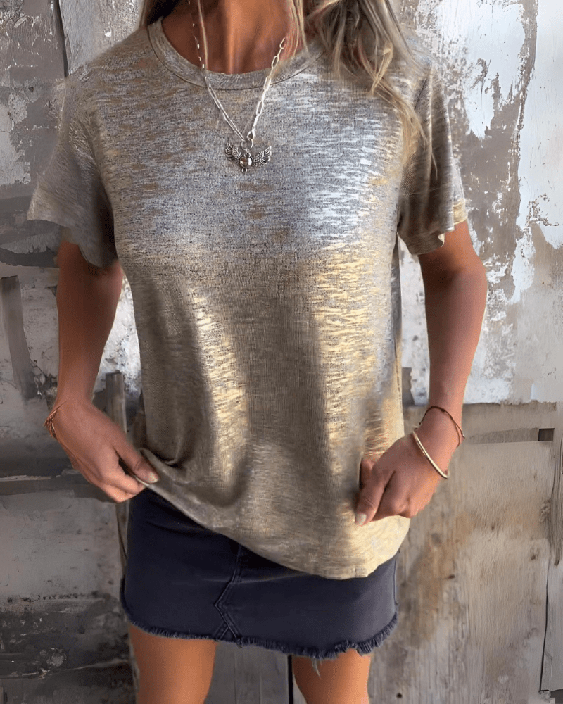 Melanie | Elegantes Ärmel-T-Shirt