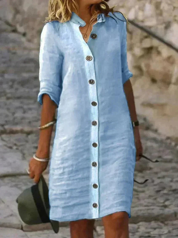 Avera | Luftiges Komfort-Hemdblusenkleid