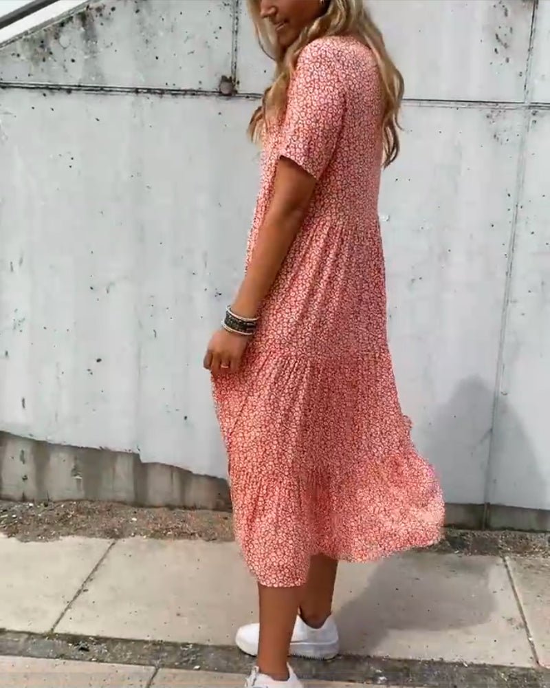 Katy | Schickes Fließendes Kleid