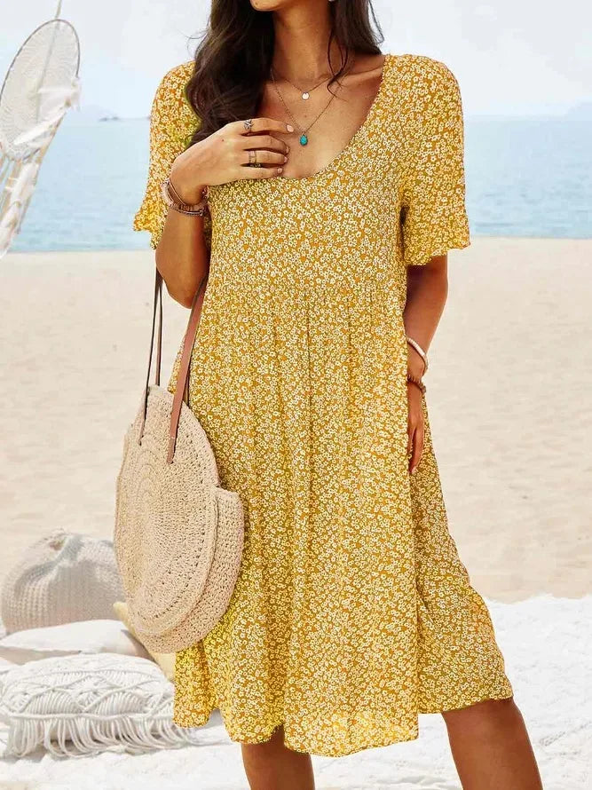 Arielle | Sommerliches Blumenkleid