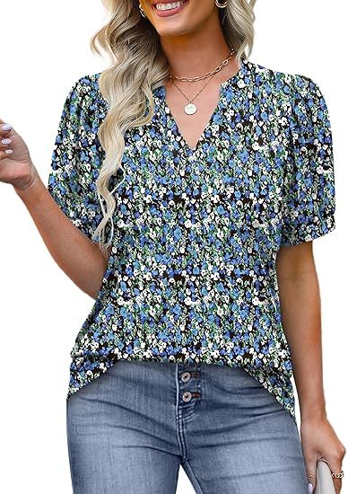 Klara | Vintage Blumenbluse