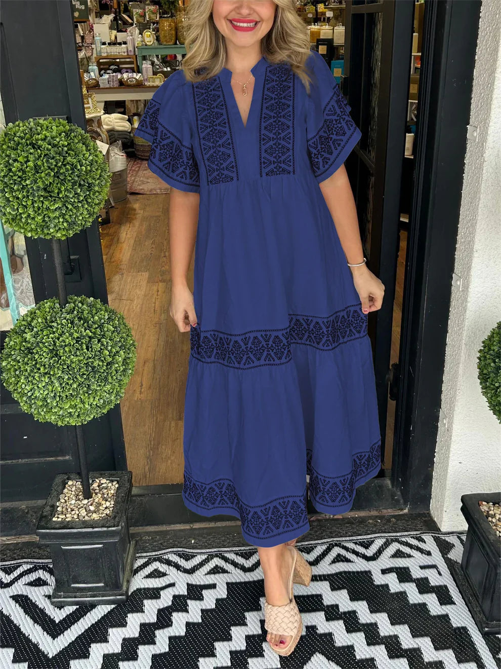 Sierra | Boho-Maxi-Robe