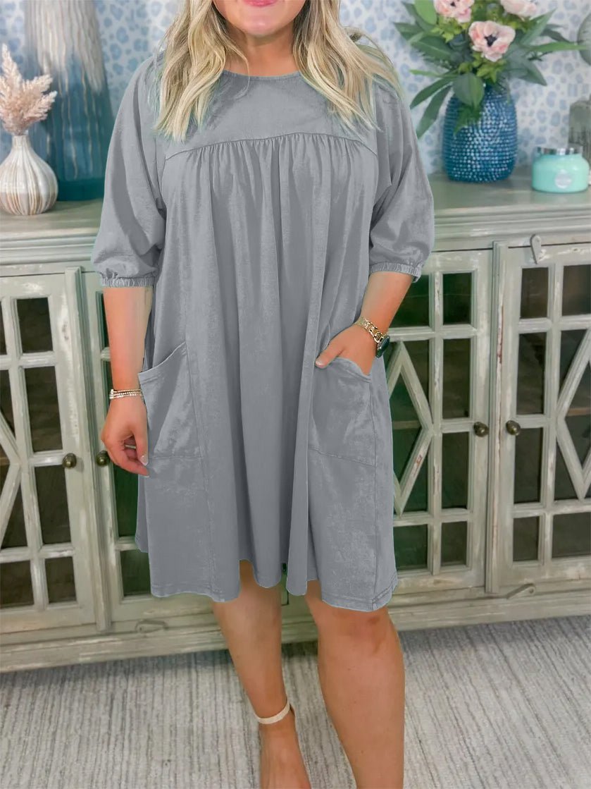 Meg | Zeitloses Fließendes Kleid