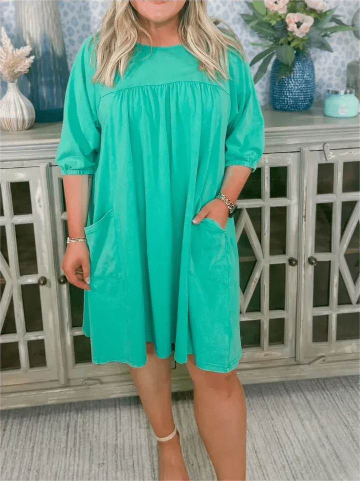 Meg | Zeitloses Fließendes Kleid