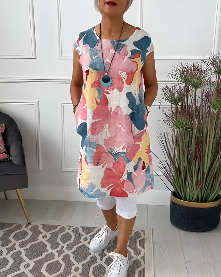 Dara | Lässige Blumenbluse