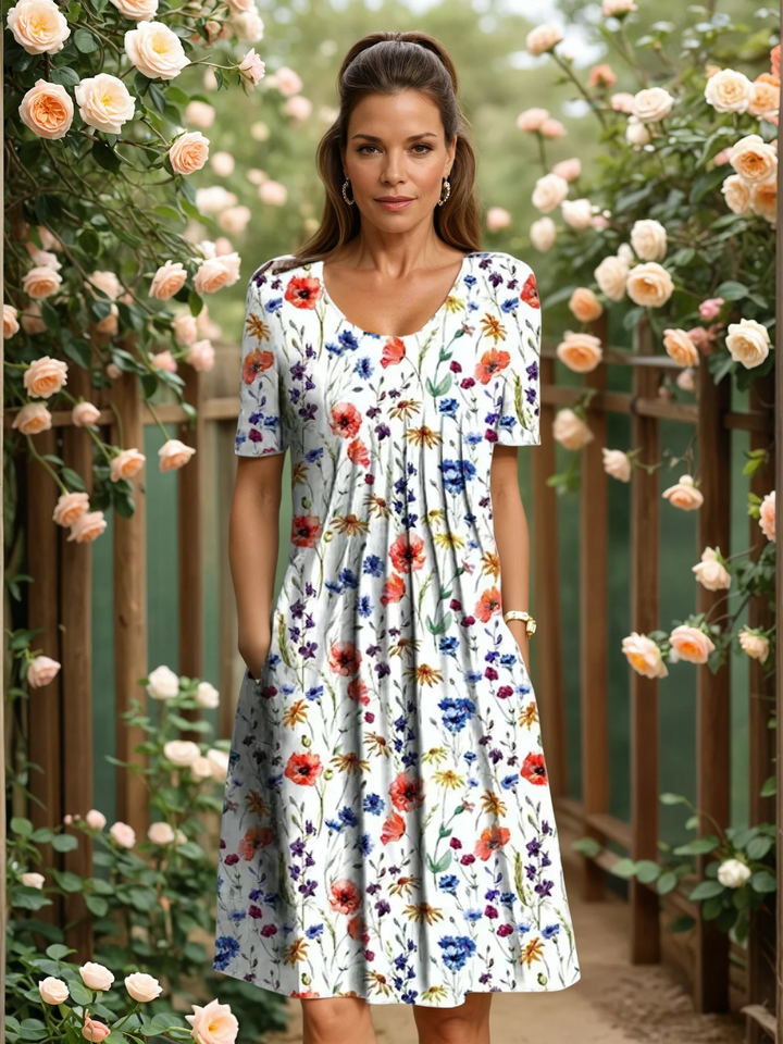 Novelle | Schmeichelndes Kleid mit Bauchbedeckung