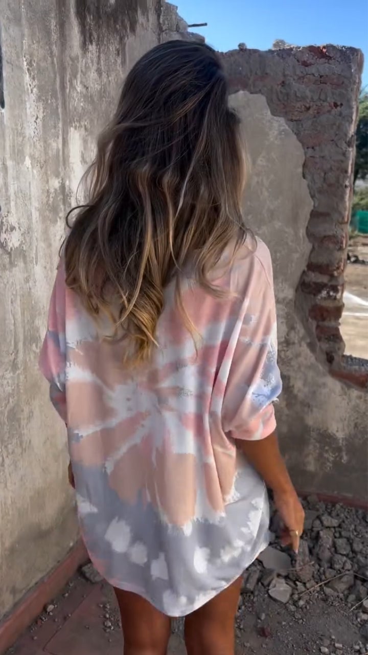 Demi | Charmantes Batik-Top