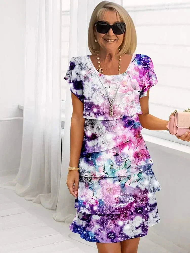 Jenna | Fließendes Blumenkleid
