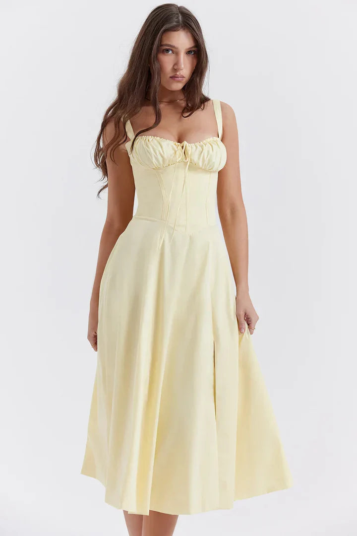 Vera™ | Romantisches Korsett-Midikleid