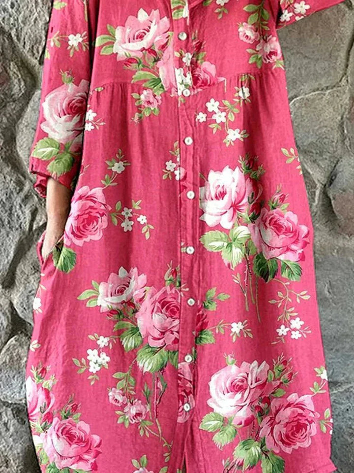 Maddie | Künstlerisches Blumenkleid