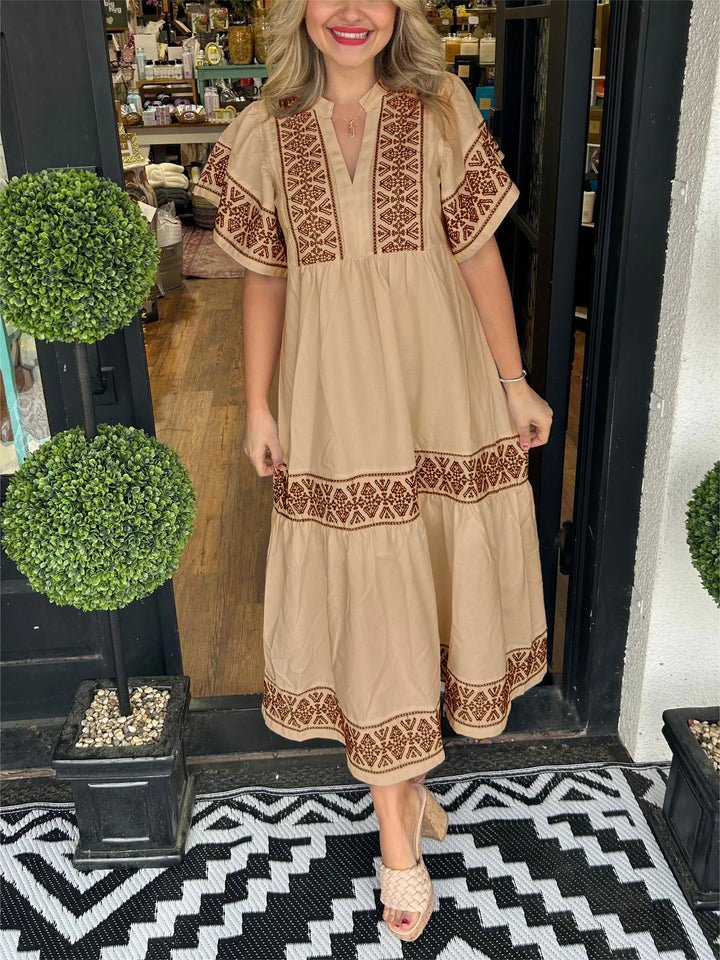 Sierra | Boho-Maxi-Robe