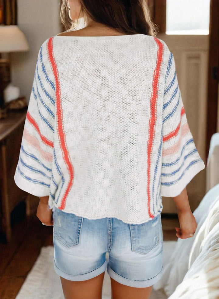 Camila | Boho-Strickpullover