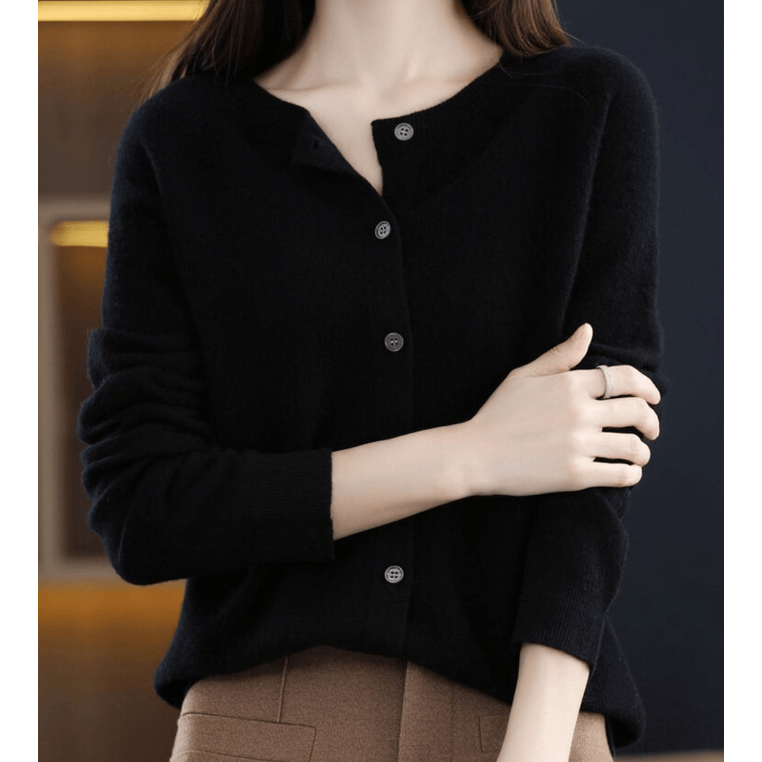 Marley | Raffinierte Zeitlose Strickjacke