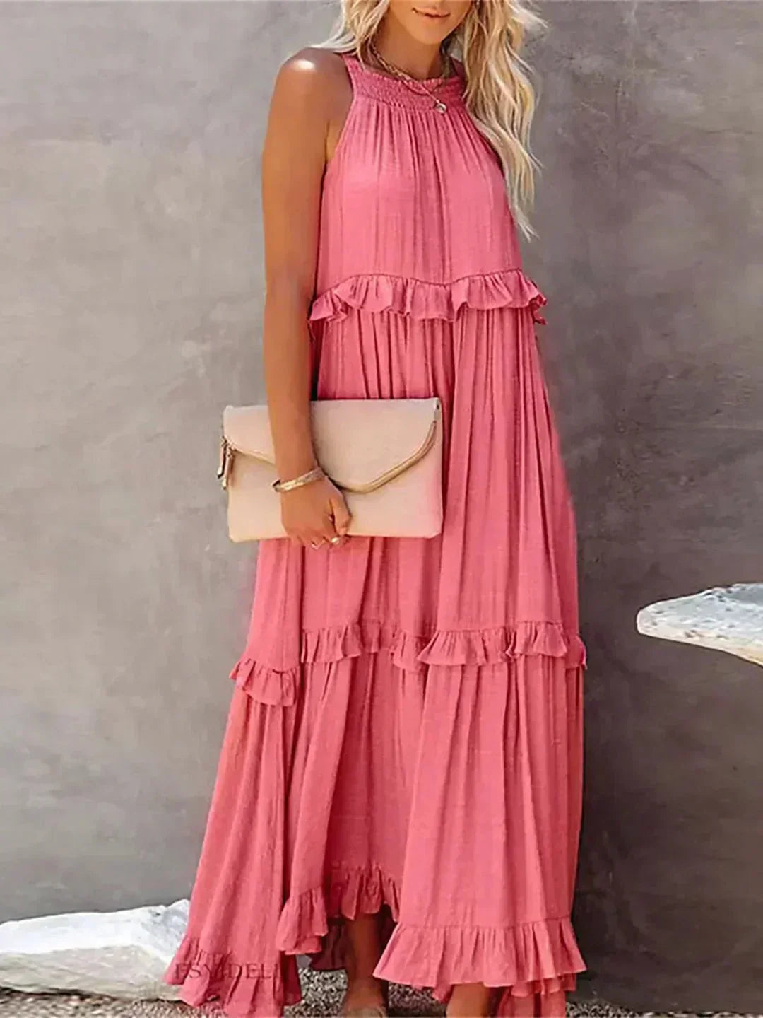 Leona | Luftiges Rüschenkleid