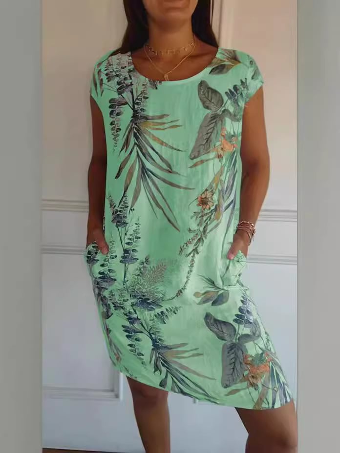 Sunniva | Leinwand-Charme-Kleid