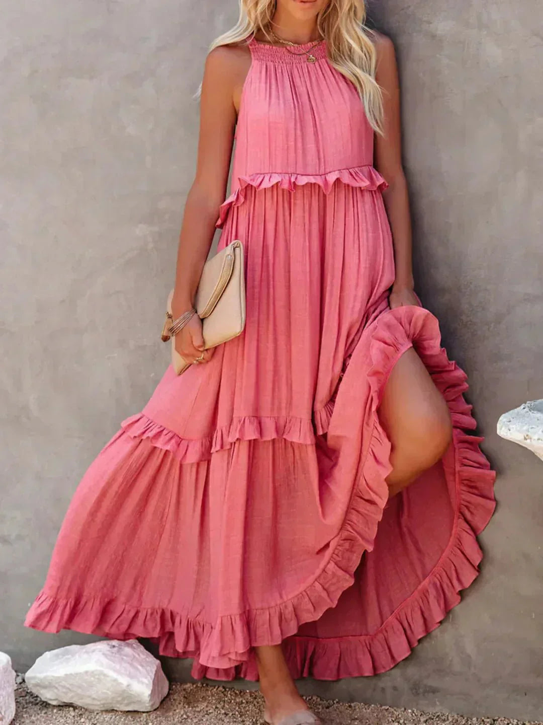 Leona | Luftiges Rüschenkleid