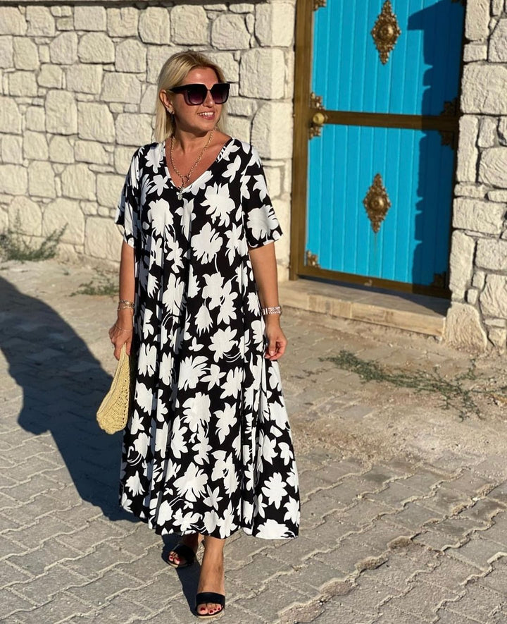 Rosabel | Anmutiges Fließendes Kleid