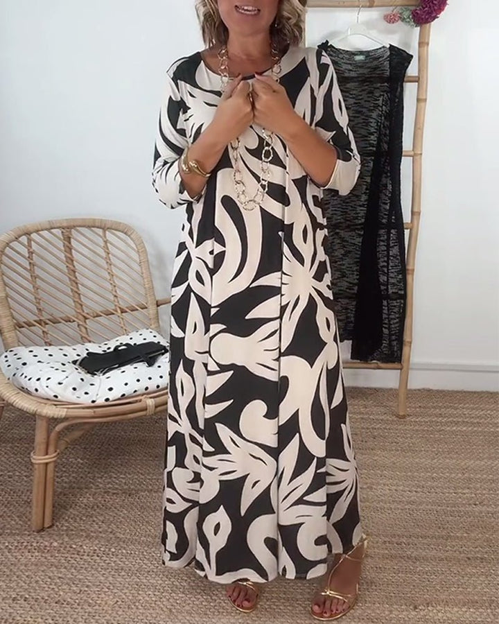 Gwyneth | Elegantes Langes Kleid