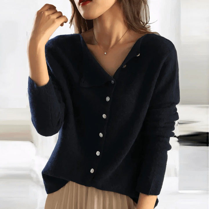 Elize Soft Knit | Ruhige Abend-Strickjacke
