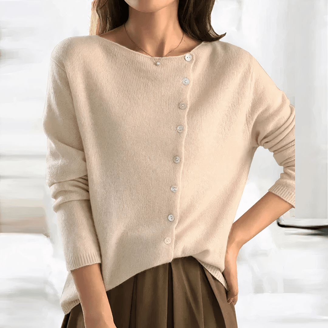 Elize Soft Knit | Ruhige Abend-Strickjacke