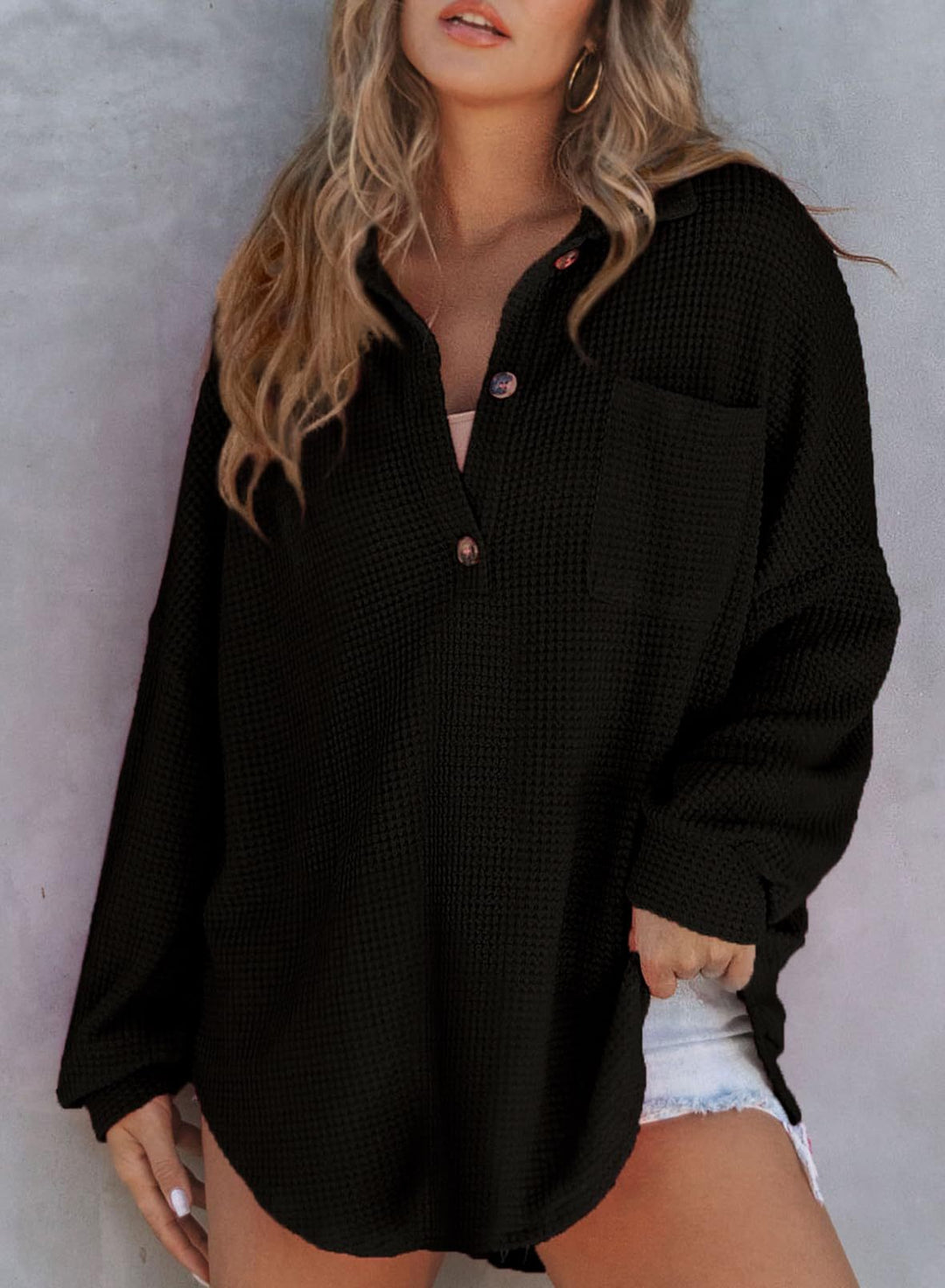 Luisa | Schicke Waffel-Jacke