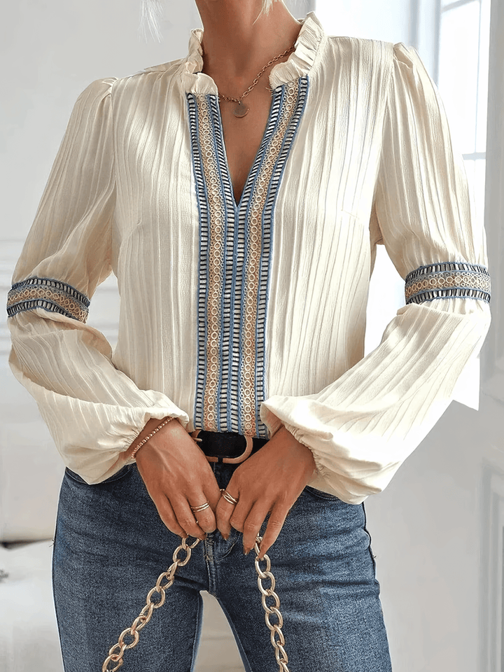 Rachel | Zarte Spitzenbluse