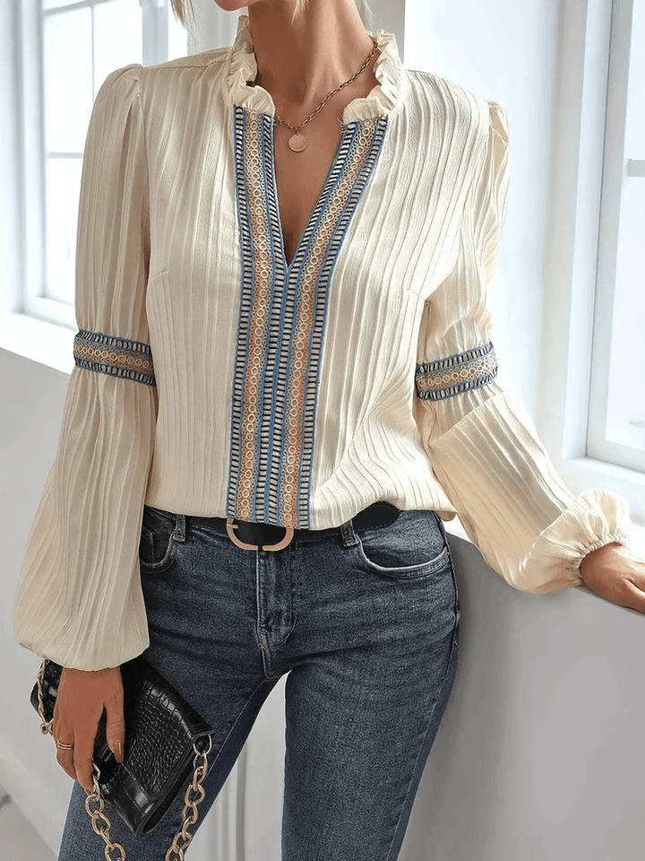 Rachel | Zarte Spitzenbluse